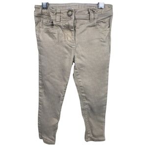 Boden Golden Shimmer Jeans with adjustable waistband 5Y